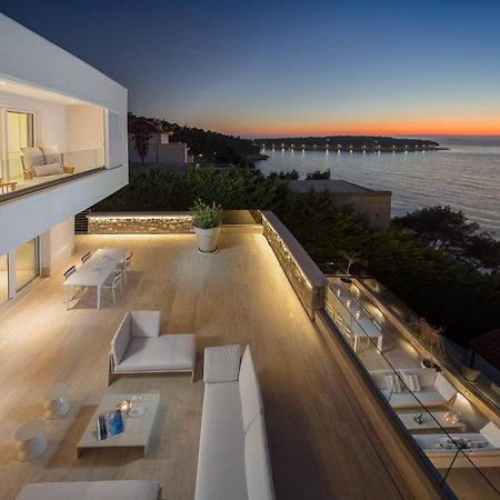 Luxury Seafront Villa Primosten Glamour With Private Pool, Sauna And Gym At The Beach In Primosten Primošten Exterior foto