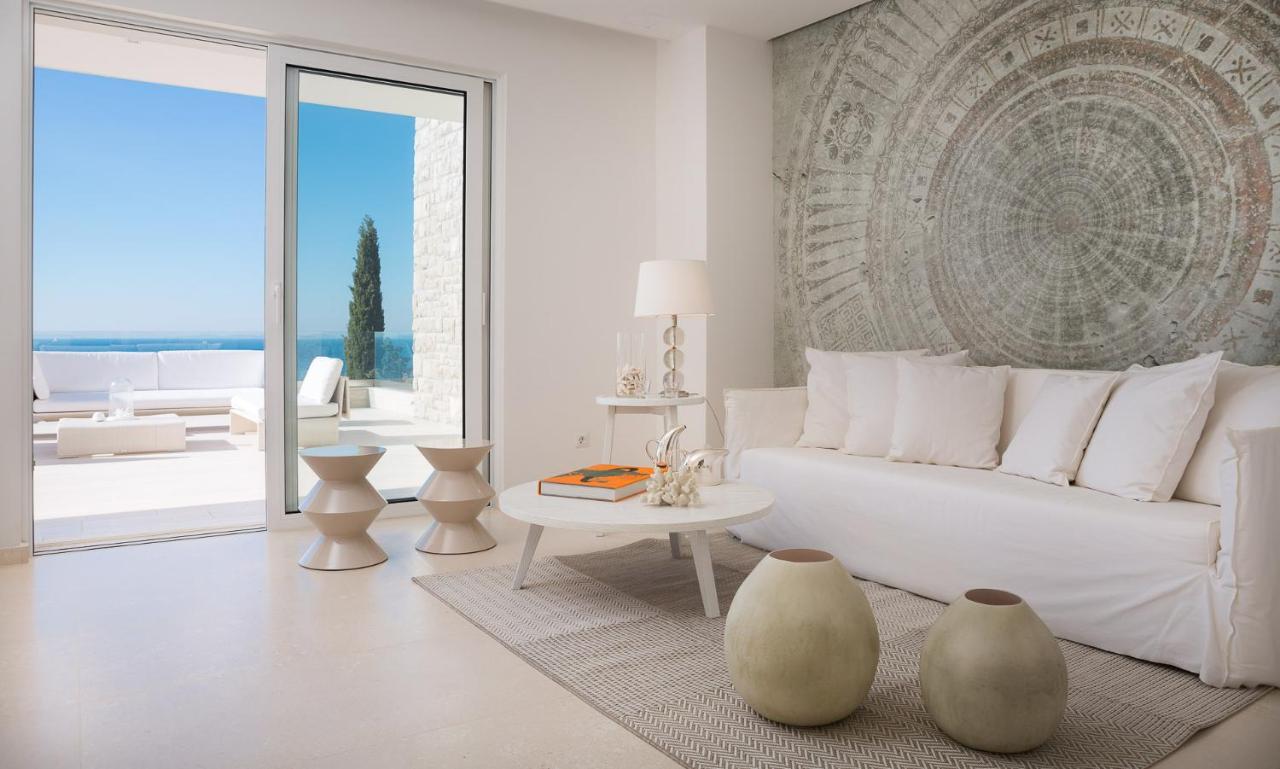 Luxury Seafront Villa Primosten Glamour With Private Pool, Sauna And Gym At The Beach In Primosten Primošten Exterior foto