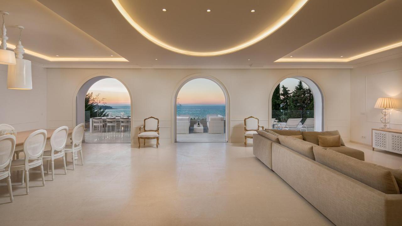 Luxury Seafront Villa Primosten Glamour With Private Pool, Sauna And Gym At The Beach In Primosten Primošten Exterior foto